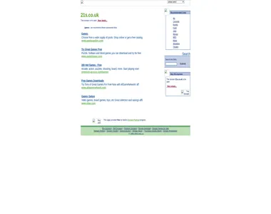 21s.co.uk in 2004