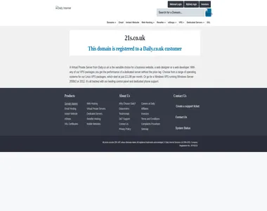 21s.co.uk in 2016