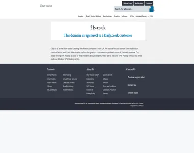 21s.co.uk in 2017