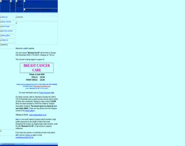 aceconcerts.org.uk in 2003