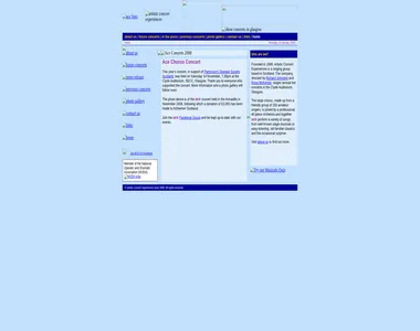 aceconcerts.org.uk in 2010