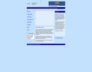 aceconcerts.org.uk in 2011