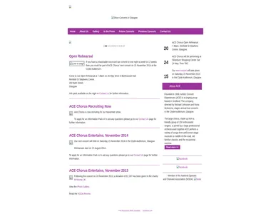 aceconcerts.org.uk in 2014