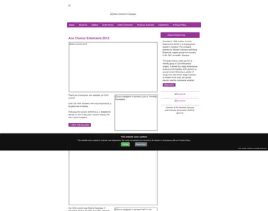 aceconcerts.org.uk in 2019