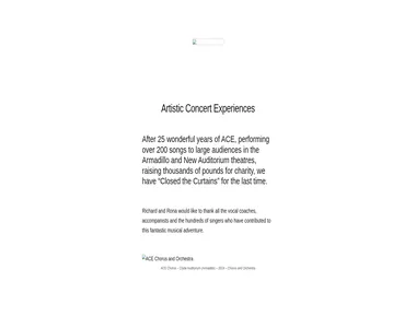 aceconcerts.org.uk in 2025