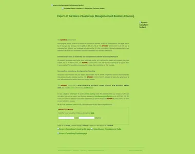 advanceconsultancy.co.uk in 2011