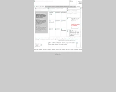 artisticdirectory.co.uk in 2009