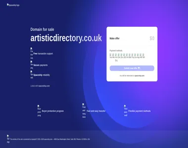 artisticdirectory.co.uk in 2026