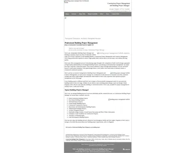 building-projectmanager.co.uk in 2013