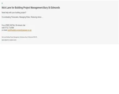 building-projectmanager.co.uk in 2020