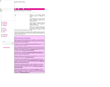camcoscientific.co.uk homepage in 2004