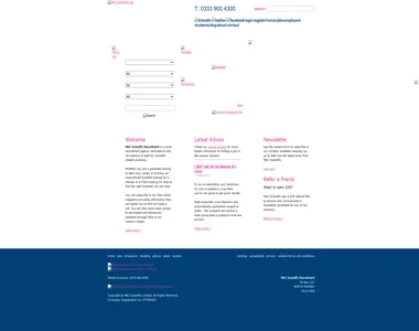 camcoscientific.co.uk homepage in 2014