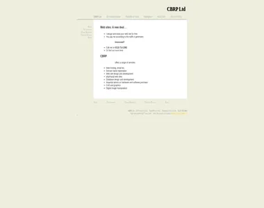 cbrp.co.uk in 2012