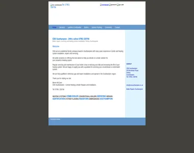 cbssouthampton.co.uk in 2013