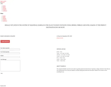 damelio.co.uk in 2019