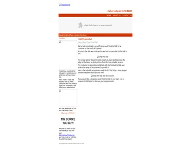forestflame.co.uk in 2010