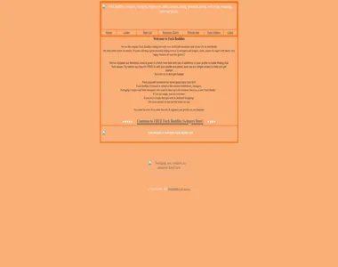 fuckbuddies.co.uk homepage in 2010