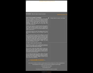 fuckbuddies.co.uk homepage in 2014