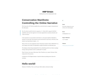 hmpbritain.co.uk in 2017