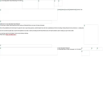 lacasavieja.co.uk homepage in 2015
