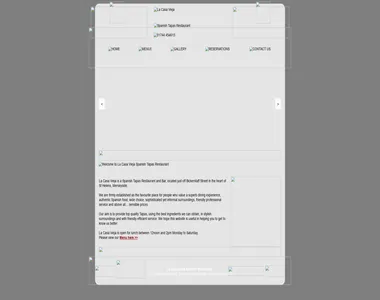 lacasavieja.co.uk homepage in 2016