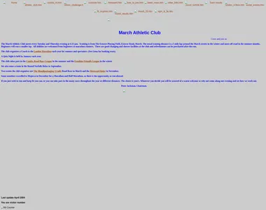 marchathleticclub.co.uk in 2004