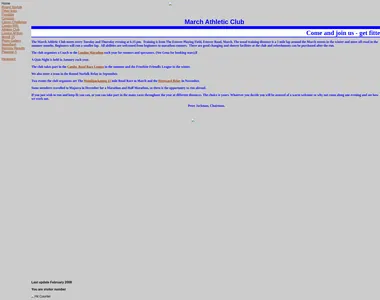 marchathleticclub.co.uk in 2008