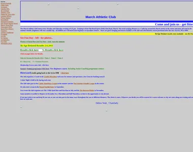 marchathleticclub.co.uk in 2011