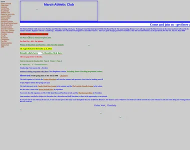 marchathleticclub.co.uk in 2012