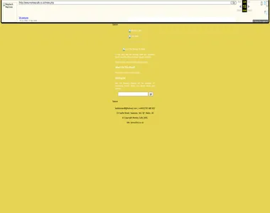 monkeycafe.co.uk in 2005
