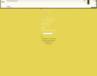 monkeycafe.co.uk in 2006