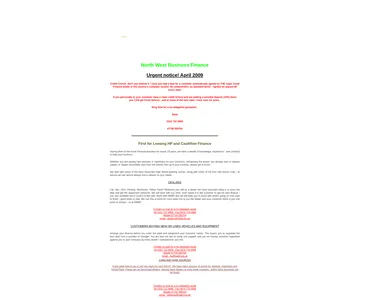 nwbf.org.uk in 2009