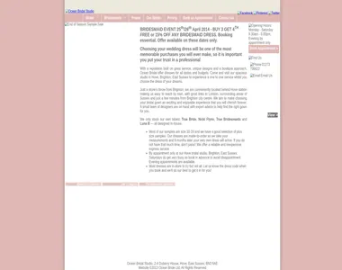 oceanbride.co.uk in 2014