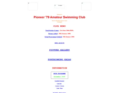 pioneer79.org.uk in 2006