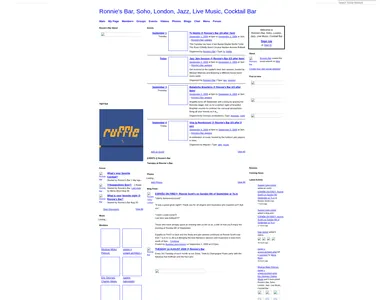 ronniesbar.co.uk in 2009