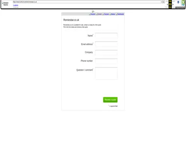 ronniesbar.co.uk in 2023