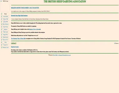 sheepdairying.co.uk in 2006