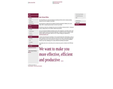 starvirtualoffice.co.uk in 2009