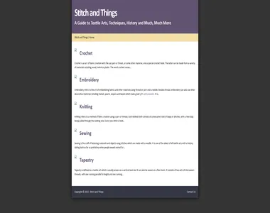 stitchandthings.co.uk in 2014