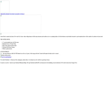 surteeshotel.co.uk homepage in 2010