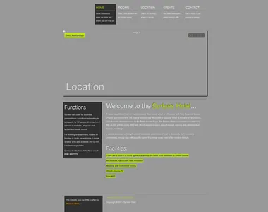 surteeshotel.co.uk homepage in 2011