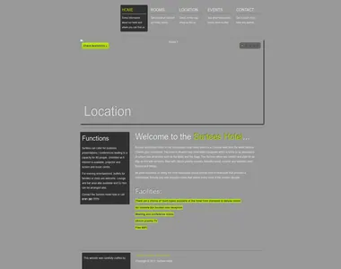 surteeshotel.co.uk homepage in 2012