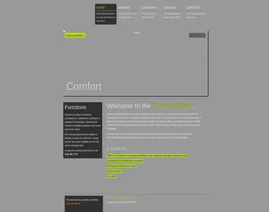 surteeshotel.co.uk homepage in 2014