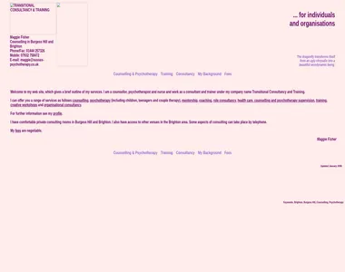 sussex-psychotherapy.co.uk in 2008