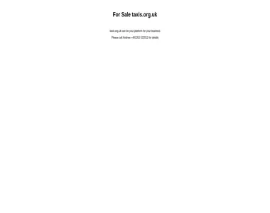 taxis.org.uk in 2016