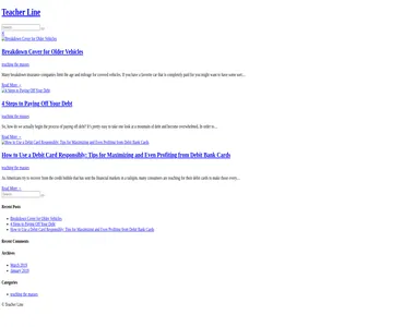 teacherline.org.uk in 2019