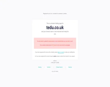 tedu.co.uk in 2021