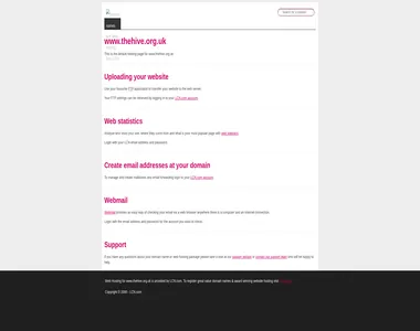 thehive.org.uk in 2014