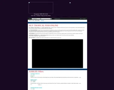 tropicalfishbypost.co.uk in 2012