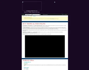 tropicalfishbypost.co.uk in 2013